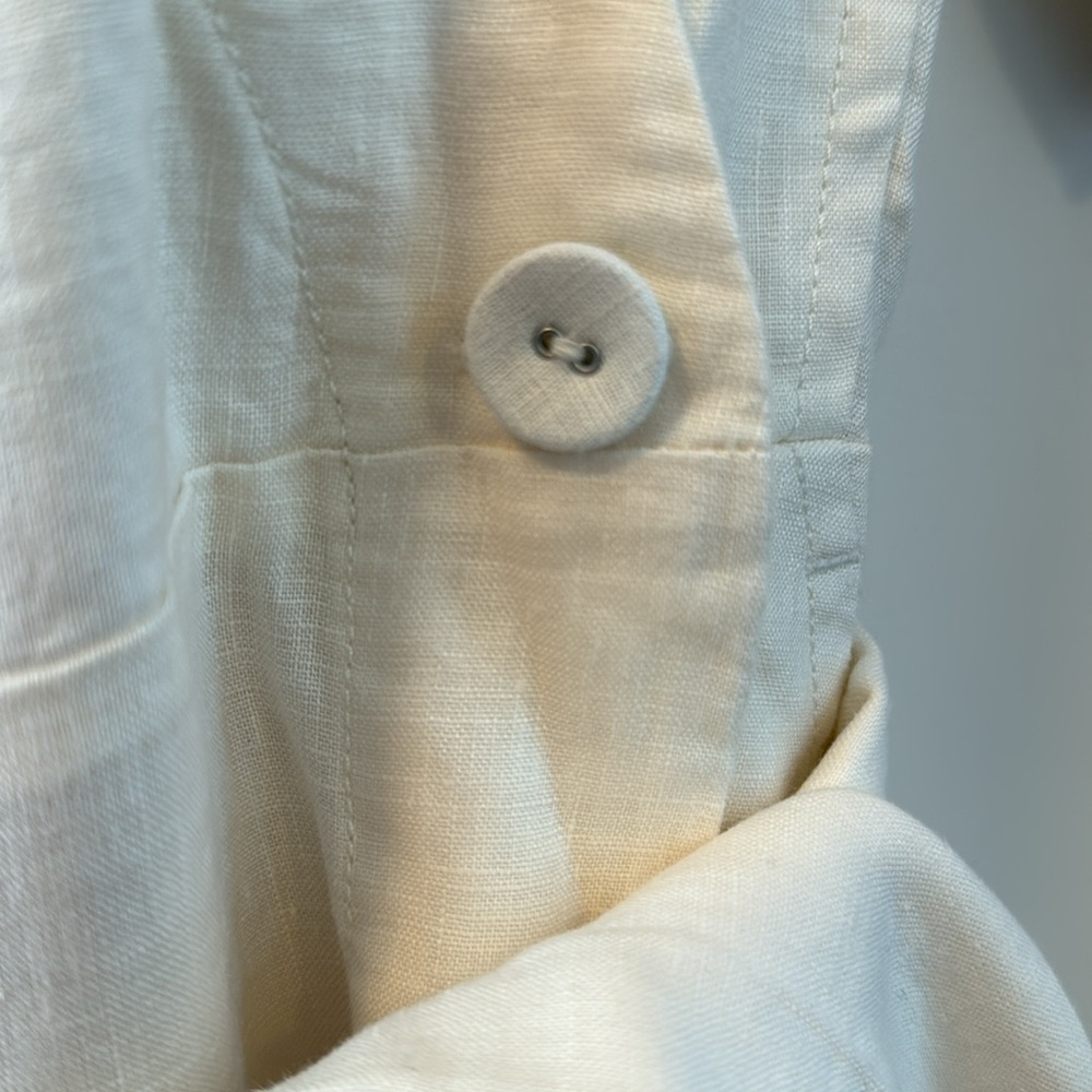 The Wrap Dress in Linen - Picture 10 of 10